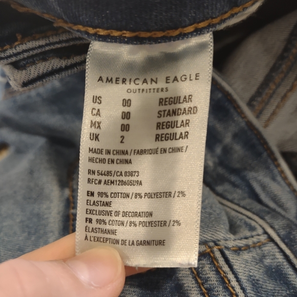 American eagle sz 00 jeans - Picture 4 of 4